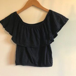 Dark Blue abercrombie blouse